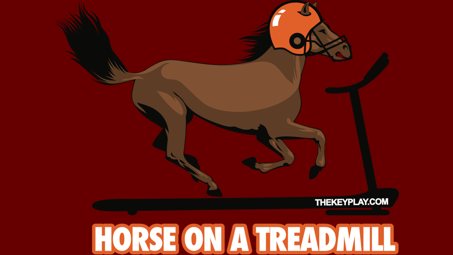 horse on a treadmill shirt