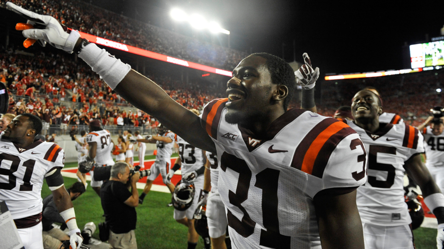 Beating the Buckeyes: Virginia Tech Corner Brandon Facyson and Inside  Leverage on 'The Island'