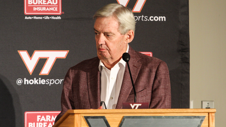 Frank Beamer Retirement Press Conference Video The Key Play