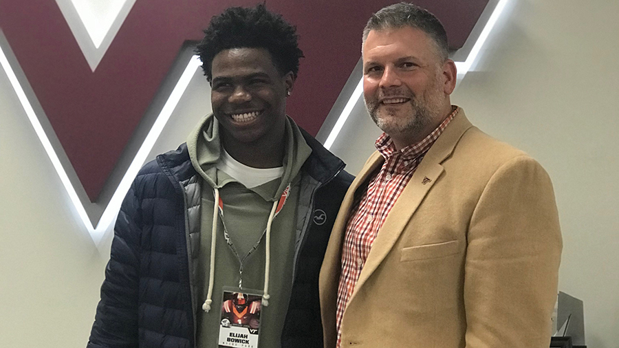 Elijah Bowick on Commitment to the Hokies 